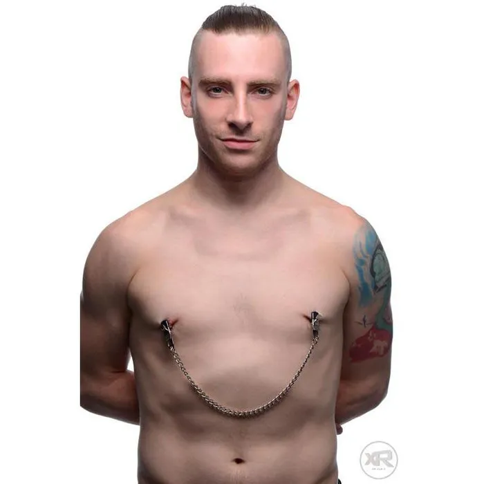 Master Series Female Sex Toys Big Nipple Clamps Adjustable