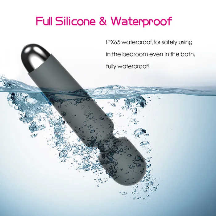 10 Speeds Silicone Power Personal Body Wand Massager for Women Men YOSPOSS Female Sex Toys