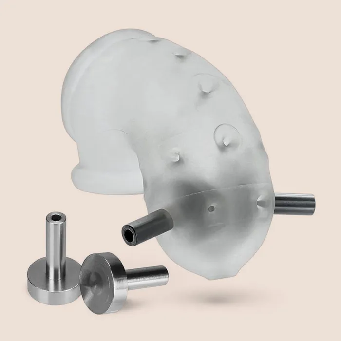 Airlock Electro AirLite Vented Silicone Chastity chastity cage Oxballs Male Sex Toys