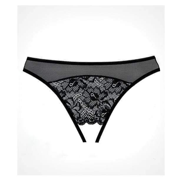 Anal Allure Lingerie Allure Lingerie Adore Just a Rumor Panty OS Black