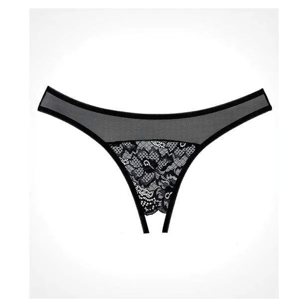 Anal Allure Lingerie Allure Lingerie Adore Just a Rumor Panty OS Black