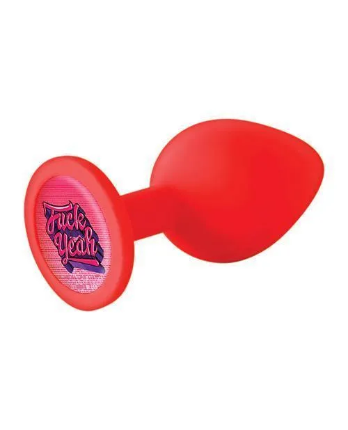 Anal Icon Brands INC The 9s Booty Calls Fuck Yeah Plug Red