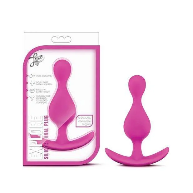 Blush Novelties Anal Blush Novelties Luxe Explore Silicone Anal Plug Pink