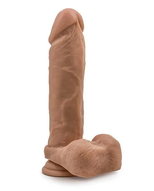 Blush Novelties Dildos Blush Dr Skin Silicone Dr Julian 9 Dildo Wballs Mocha
