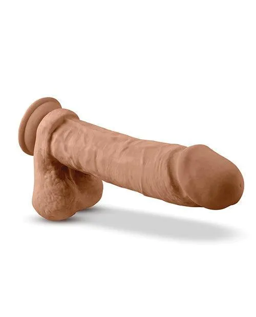 Blush Novelties Dildos Blush Dr Skin Silicone Dr Julian 9 Dildo Wballs Mocha