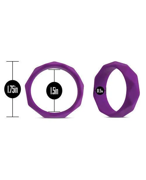 Blush Wellness Geo C Ring Purple Blush Novelties Vibrators