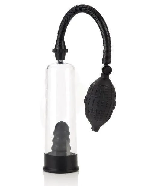 California Exotic Novelties Male Sex Toys Rookie Penis Pump Clear