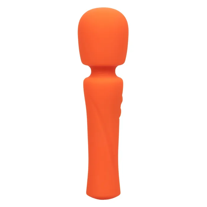 California Exotics California Exotics Stella Liquid Silicone Mini Wand Massager Orange Female Sex Toys