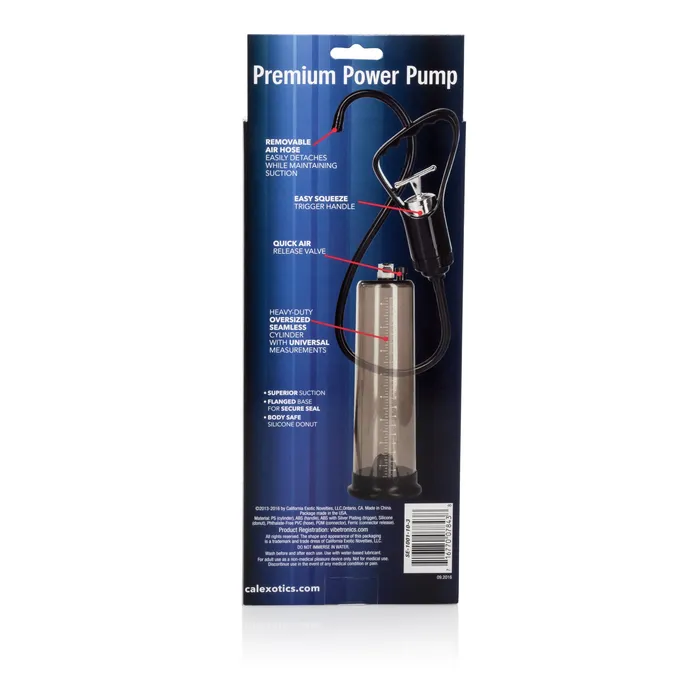 California Exotics Male Sex Toys California Exotics Apollo Premium Power Penis Pump Black