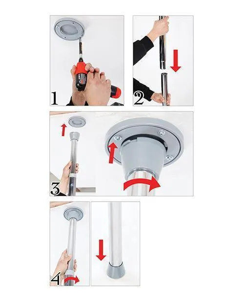 Couples Fetish Fantasy Series Dance Pole Pipedream Products