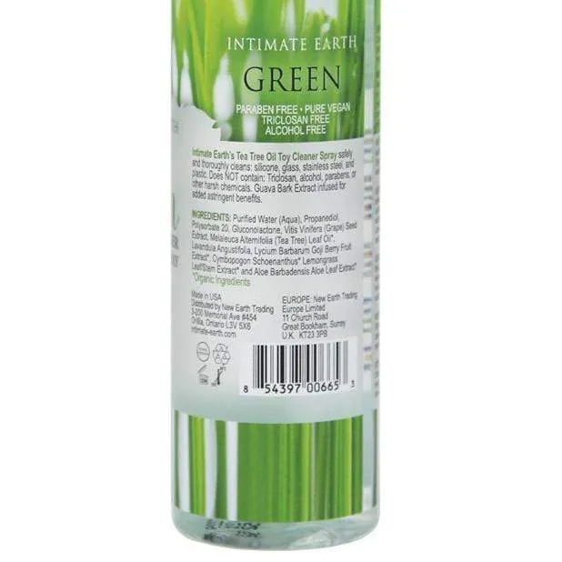 Couples Intimate Earth Intimate Earth Green Tea Tree Oil Toy Cleaner Spray 42 oz