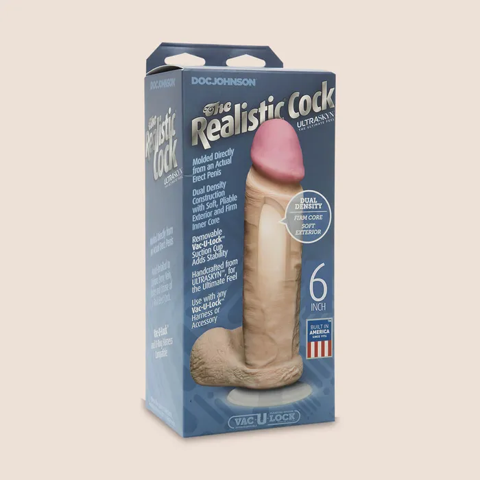 Doc Johnson Enterprises Dildos The Original Realistic Cock UR3 Dildo 6 Inch Light Doc Johnson Enterprises Dildos The Original Realistic Cock UR3 Dildo 6 Inch Light
