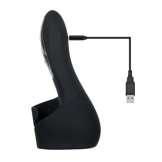 Evolved Male Sex Toys Evolved Gender X The Embrace Vibrating Pulsing Masturbator Black