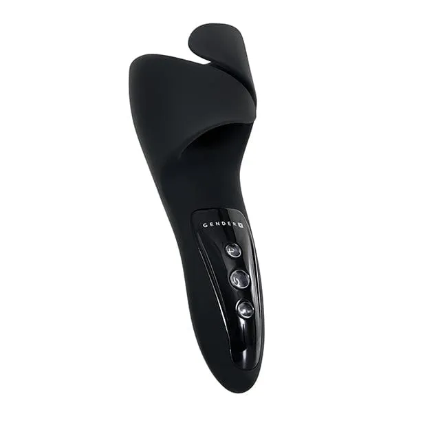 Evolved Male Sex Toys Evolved Gender X The Embrace Vibrating Pulsing Masturbator Black
