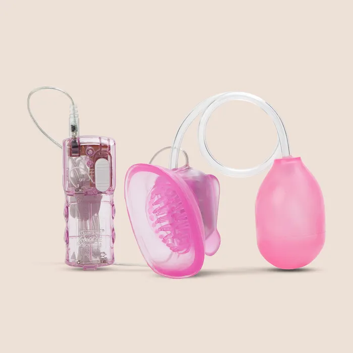Female Sex Toys CalExotics Intimate Pump Vibro Pssy Sucker clitoral pump California Exotic Novelties LLC