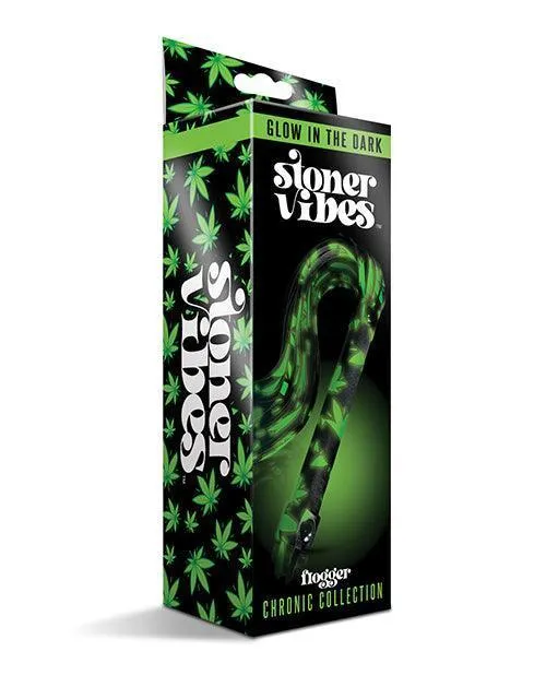 Female Sex Toys Global Novelties LLC Stoner Vibes Glow in the Dark Flogger