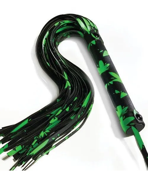 Female Sex Toys Global Novelties LLC Stoner Vibes Glow in the Dark Flogger