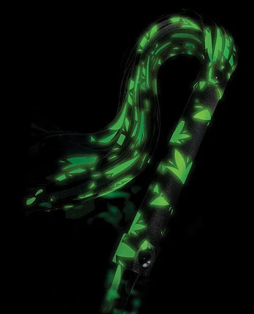 Female Sex Toys Global Novelties LLC Stoner Vibes Glow in the Dark Flogger