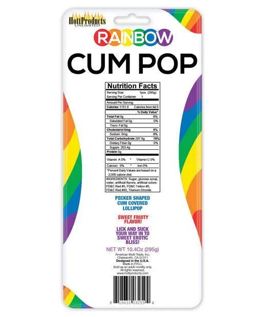 Hott Products Dildos Rainbow Cock Cum Pops