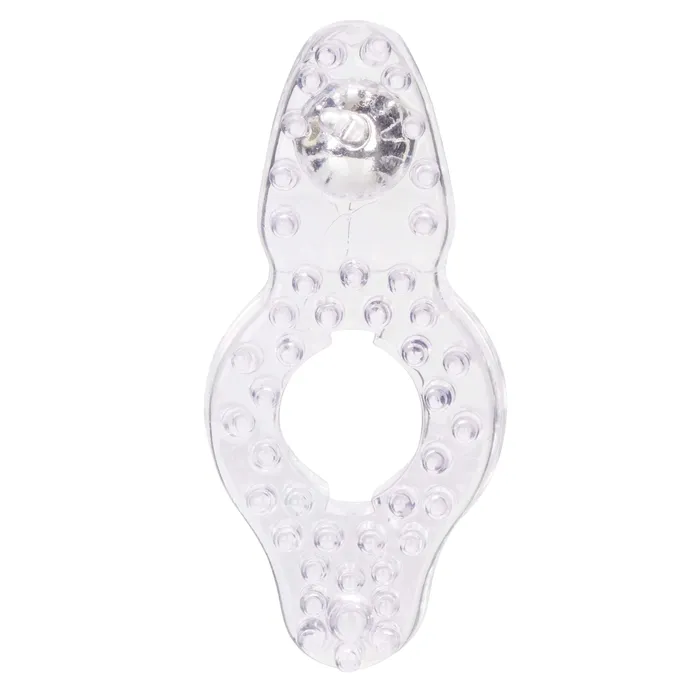 Male Sex Toys California Exotics California Exotics Basic Essentials Teaser Enhancer Cock Ring Clear
