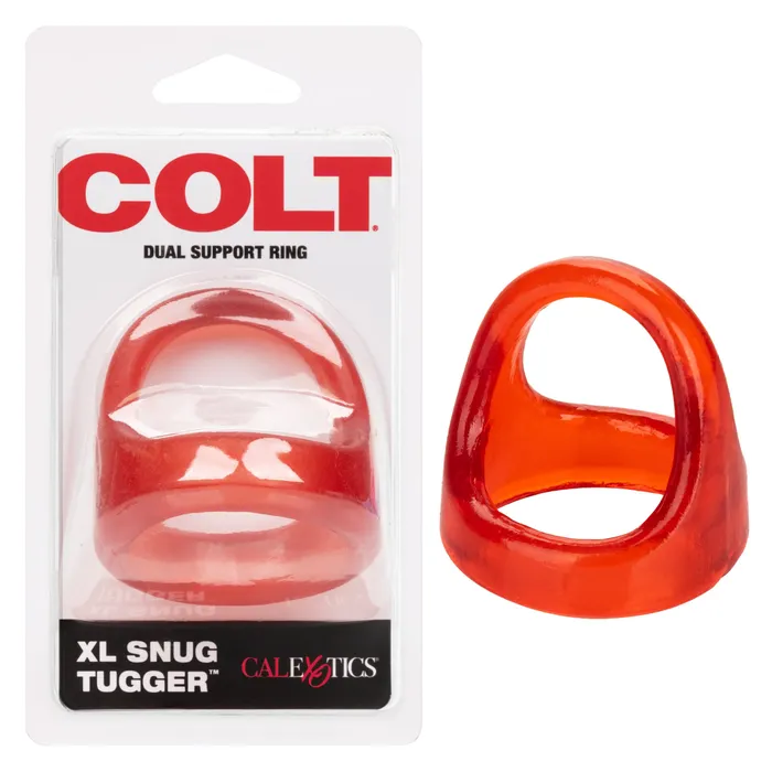 Male Sex Toys California Exotics California Exotics COLT XL Snug Tugger Dual Support Cock Ring Red Male Sex Toys California Exotics California Exotics COLT XL Snug Tugger Dual Support Cock Ring Red