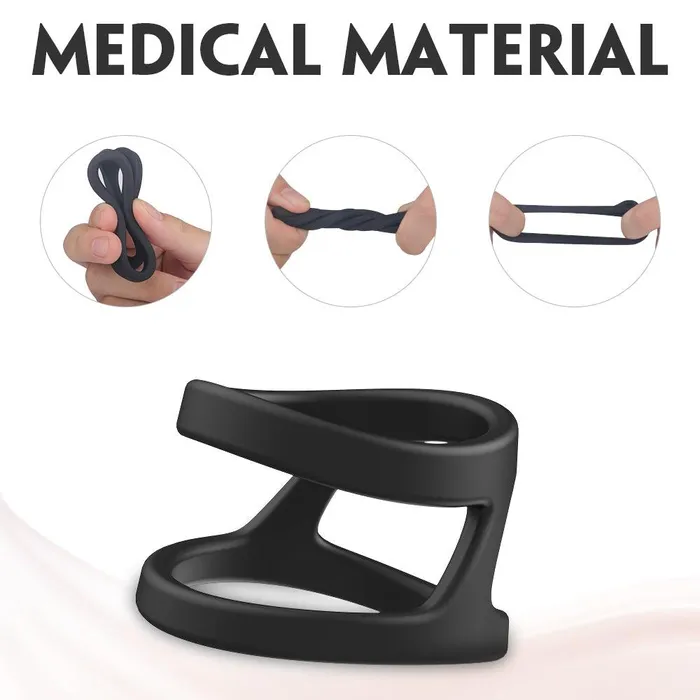 Male Sex Toys propinkup Silicone Cock Ring Eerection Aid Enhancing Premature Ejaculation Toys