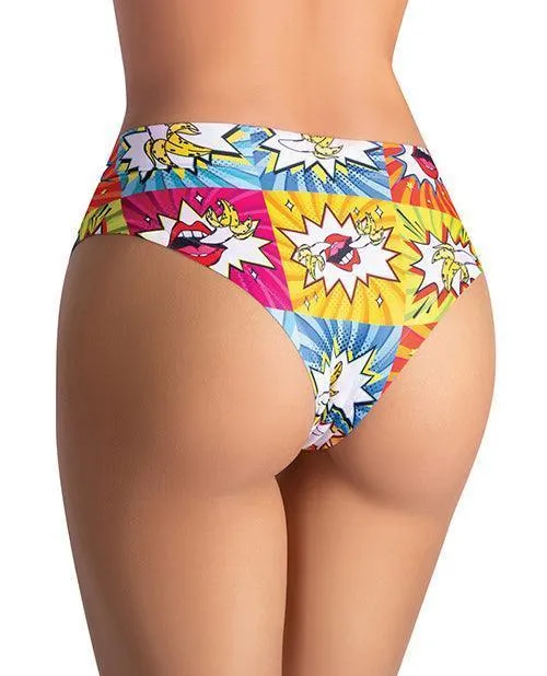 Mememe Comics Curious Girl Printed Slip Mememe Usa LLC Vibrators
