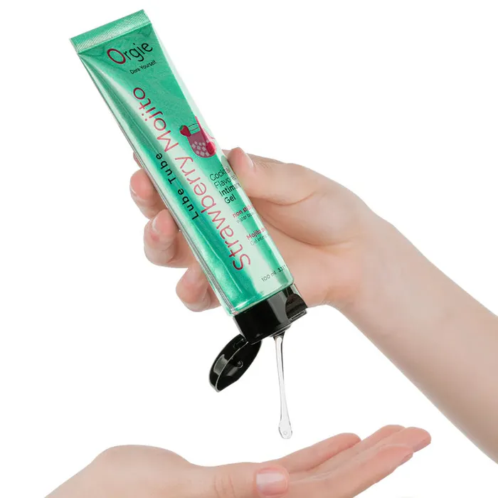 Orgie Lube Tube Cocktail Strawberry Mojito Javtoys Vibrators