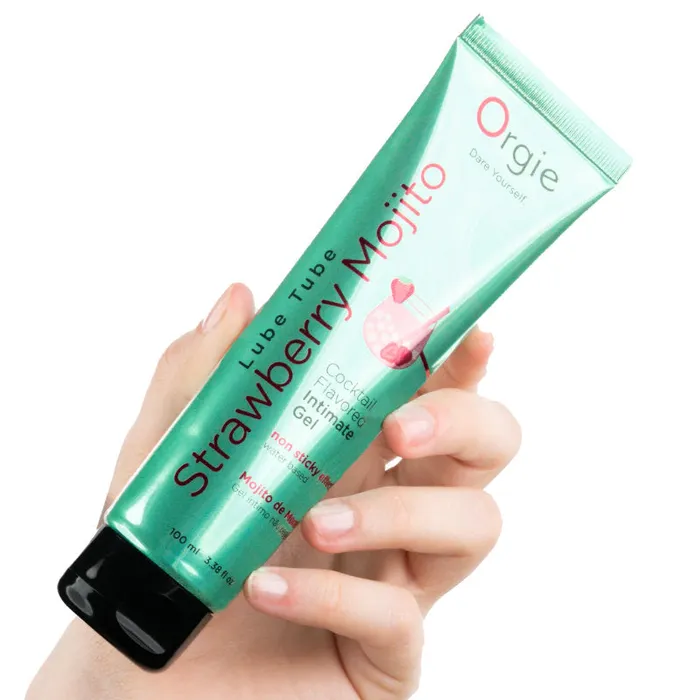 Orgie Lube Tube Cocktail Strawberry Mojito Javtoys Vibrators