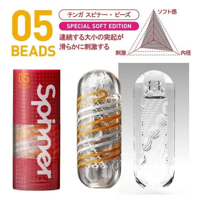 Tenga Tenga Spinner Series Soft Stroker Masturbator Male Sex Toys