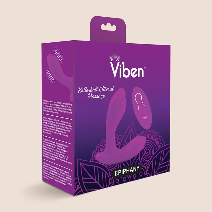 Viben Epiphany Remote Controlled Rollerball DualStimulation Massager waterproof and rechargeable Viben Toys Female Sex Toys Viben Epiphany Remote Controlled Rollerball DualStimulation Massager waterproof and rechargeable Viben Toys Female Sex Toys