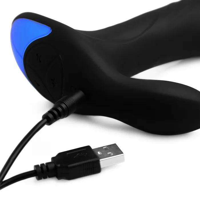 AlphaPro Male Sex Toys 17X PTRIGASM 3in1 Silicone Prostate Stimulator