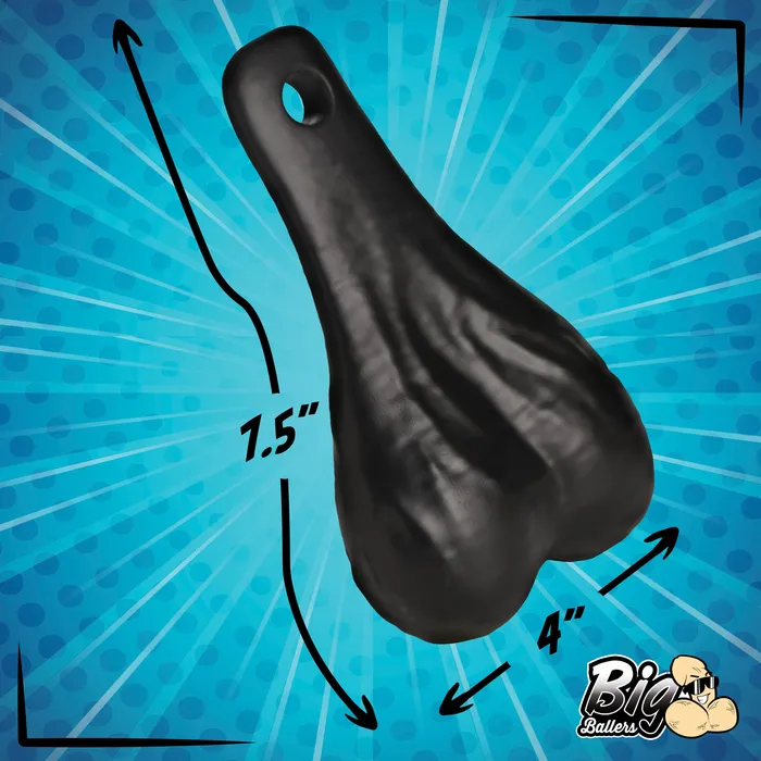 Anal Big Ballers Truck Nuts Black