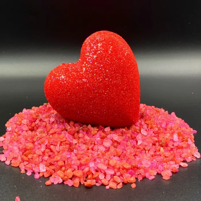 Anal Heart Bath Bombs Party Hearty w Sprinkles Its the Bomb