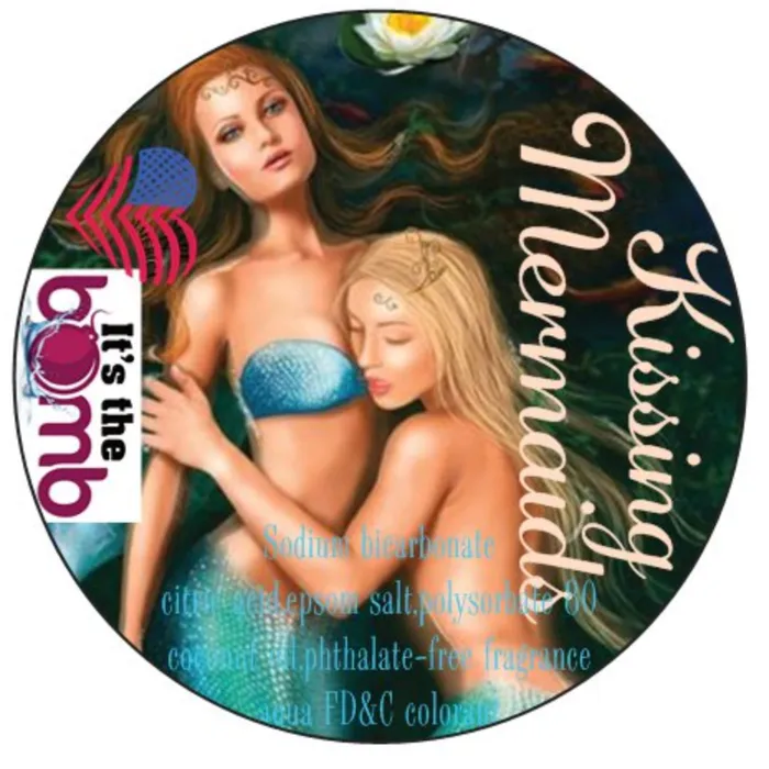 Bath Bomb Kissing Mermaids Its the Bomb Vibrators