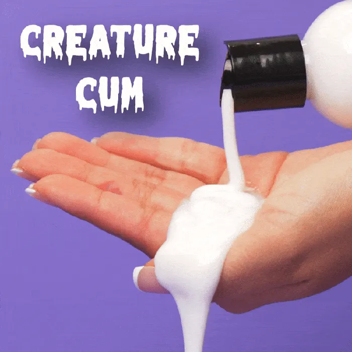Creature Cocks Creature Slime Creature Cum Unscented Jizz Lubricant 8oz Dildos
