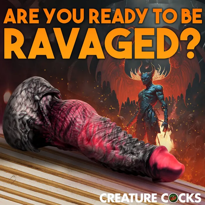 Creature Cocks Dildos Hades Silicone Dildo Large