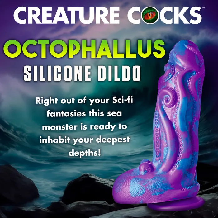 Creature Cocks Dildos Octophallus Silicone Dildo
