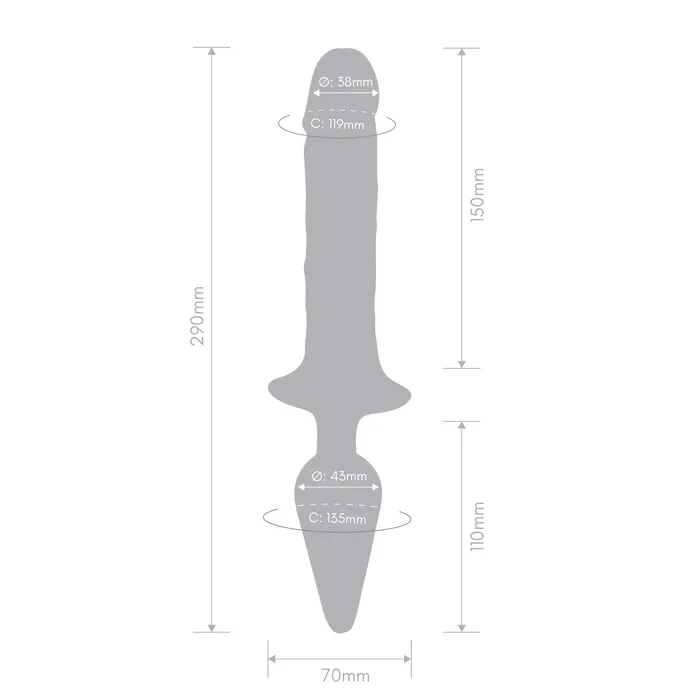 ELECTRIC EEL INC Vibrators TOGETHER DOUBLE PLEASURE