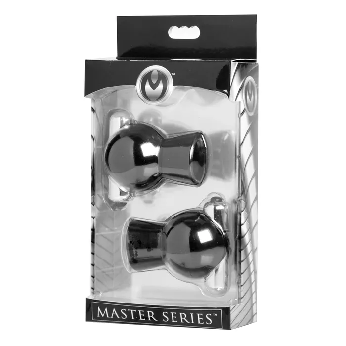 Female Sex Toys Master Series Reverb Vibrating Nipple Suckers