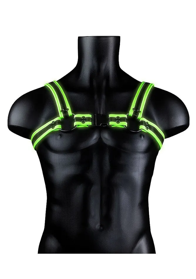 GLOW IN THE DARK BUCKLE HARNESS SM SHOTS AMERICA LLC Female Sex Toys