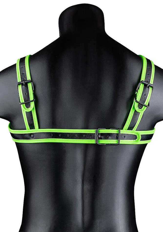 GLOW IN THE DARK BUCKLE HARNESS SM SHOTS AMERICA LLC Female Sex Toys