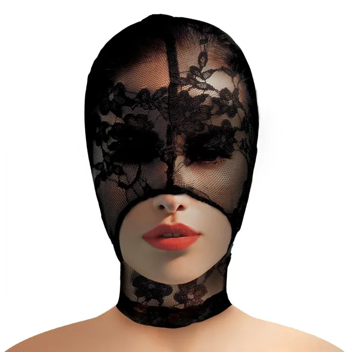 Lace Seduction Lace Bondage Hood Master Series Couples