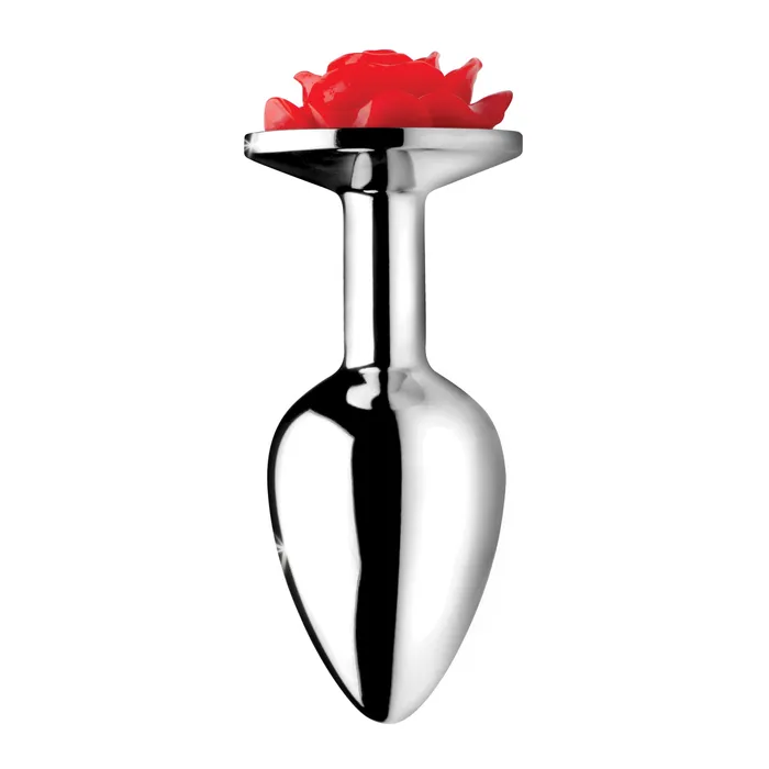 Male Sex Toys Booty Sparks Red Rose Anal Plug Medium