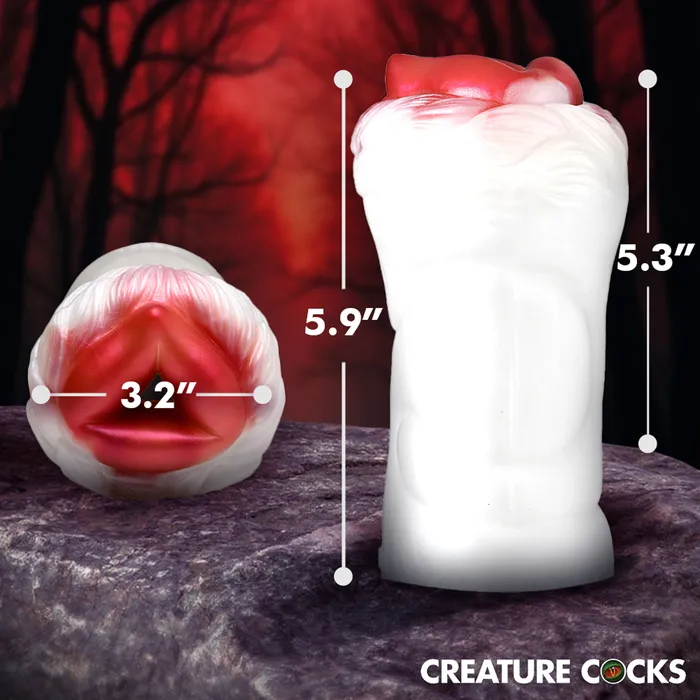 Male Sex Toys Creature Cocks Snow SheWolf Silicone Stroker