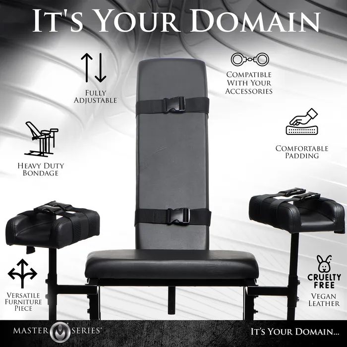 Male Sex Toys Master Series Extreme Obedience Chair