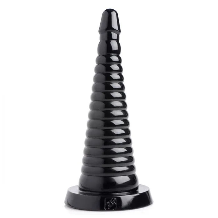 Master Series Male Sex Toys Giant Ribbed Anal Cone