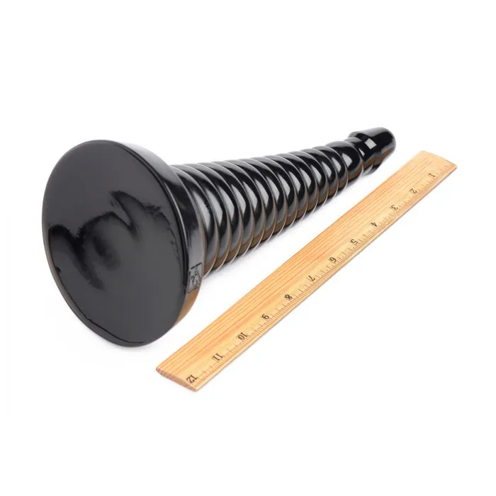 Master Series Male Sex Toys Giant Ribbed Anal Cone