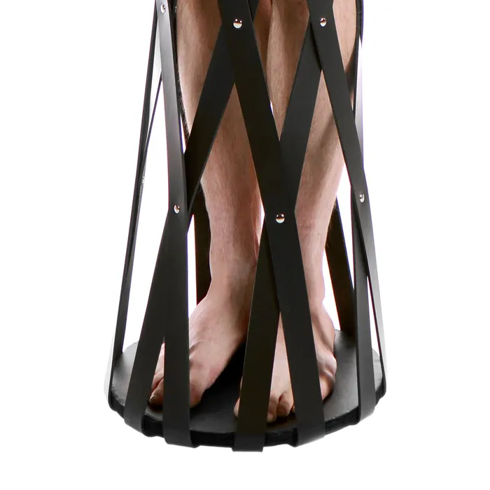 Master Series Male Sex Toys Hanging Rubber Strap Cage