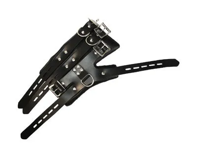 Restraints Strict Leather Strict Leather Four Buckle Suspension Cuffs